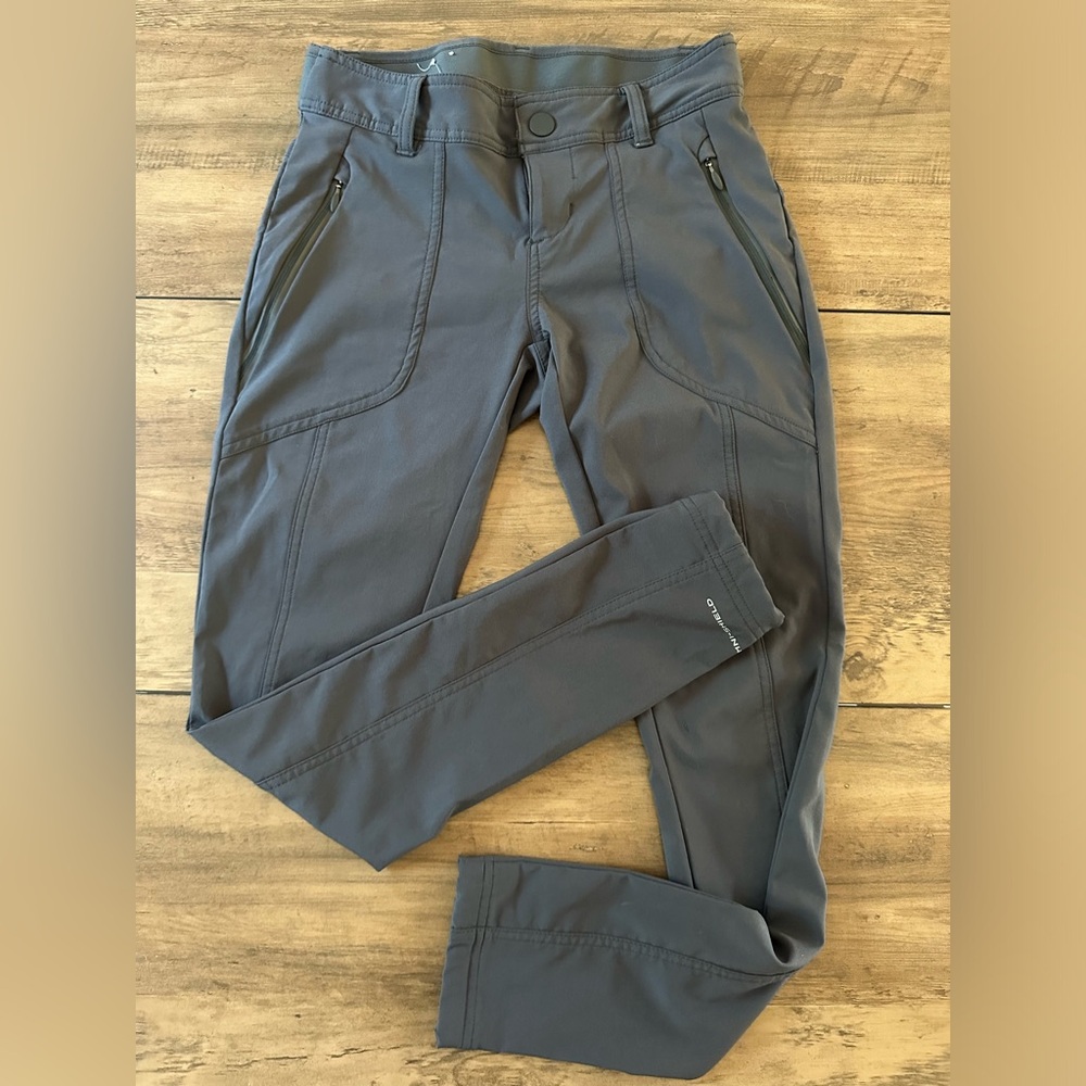 Women’s Columbia Omnishield Gray Pants XS.